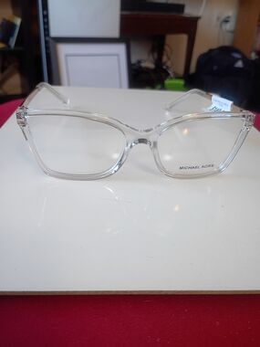 Michael Kors Clear Cat-Eye Optical Frames